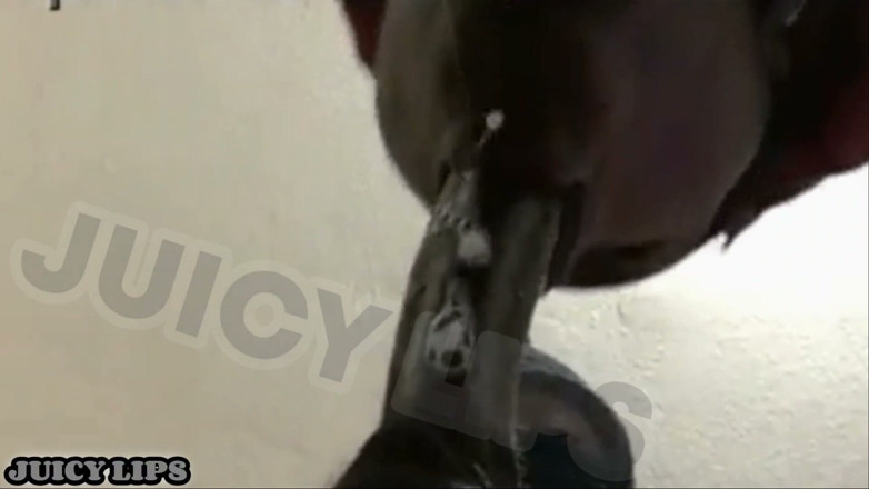 Bigmaj414: Juicy Lips-mouth Was to Sloppy for Him Quickly Making Him...