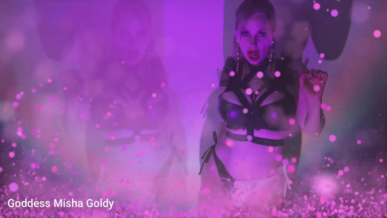 Goddess Misha Goldy: Szarpnij się do swojej porażki! Nigdy nie przestaniesz szarpać! Jesteś...