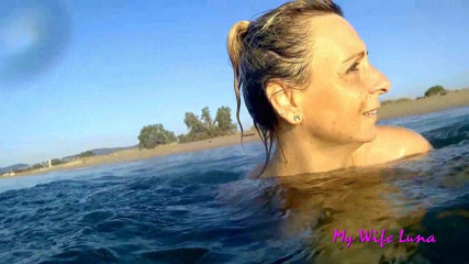 My Wife Luna: Fucked on the beach