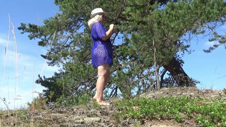 RedRoseRus: Pakaian renang baru untuk ibu - pemotretan di alam