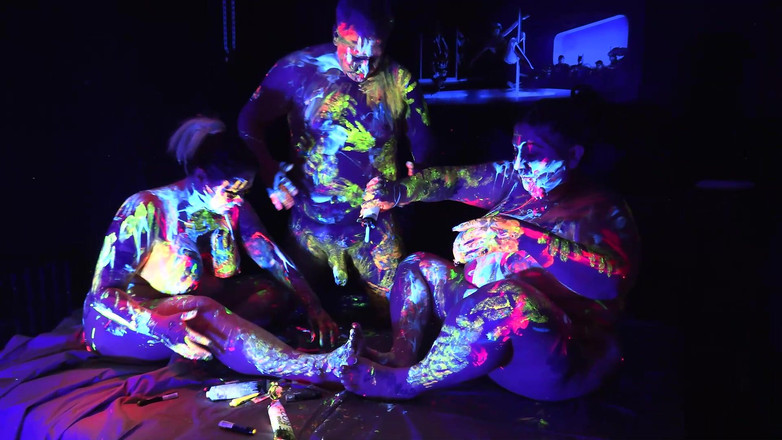 MattyFacial: Cheyenne, Hannah y Matty se divierten con los rayos uv