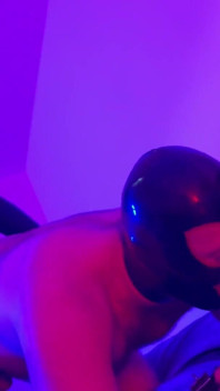 Pegging Our Slaves While They Suck a Double-ended Dildo