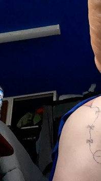 Sissy Crossdresser with a Tattooed Ass Hole