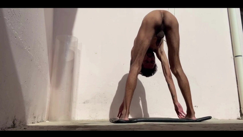 arabeputo: Rozciąganie w podekscytowanym poranek.