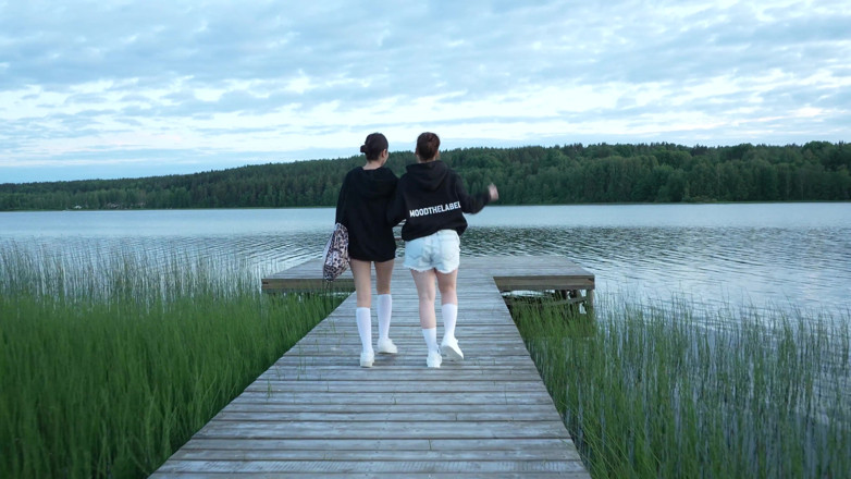 Apollon: Two Girls Took Their Clothes off on the Lake. a...