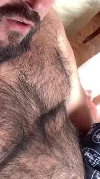 Bear Dominating His Cub
