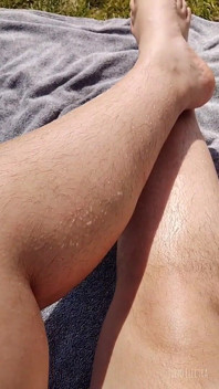 Hairy Legs at the Lake