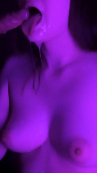 Slobbery Blowjob From a Friend's Wife