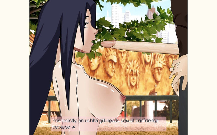Hentai produce: Mikoto Uchiha prsatá milf děvka nechá svého synova prvního kamaráda šukat...