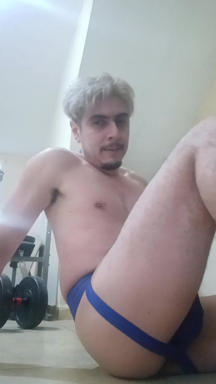 Tabasco Jake: Handsome Man Training in Jockstraps