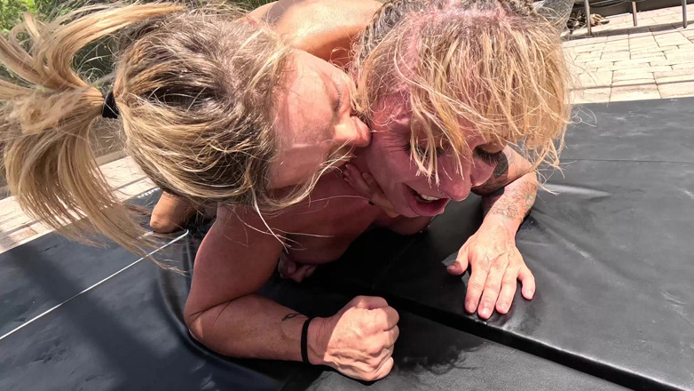 DifferentClimber340: Lora Cross Vs Ecko Belle the Rematch Loser Gets Fucked