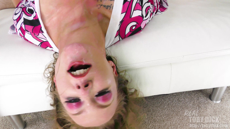 RealTobyDick: Ferocious facefuck, ass eating, cumshot!