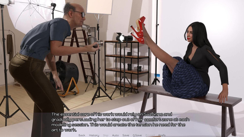 Dirty GamesXxX: Tiga panel: isteri model foto amatur dan suami cuckoldnya - episod 2