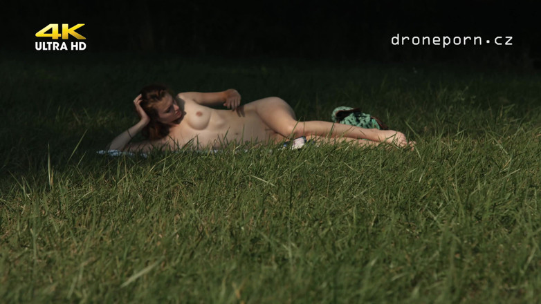Peaches and Bananas: Nudist girl Klara in Brno castle