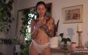 Effy Loweell studio: Beautiful Instagram Model Dances Topless Showing Her Perfect Tits in...