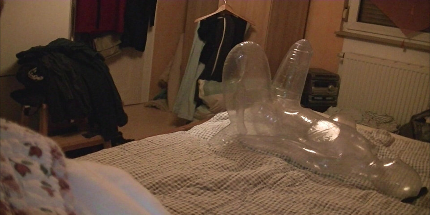 Mark Hannes: Cleardoll vibrator neukpartij masturbatie