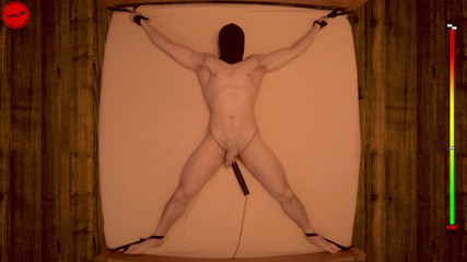 Tommy_1995: Edged to Insanity - 20 min restrained chastity vibrator prostate edging