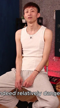 No.ksgh10 Climax Labs Ep.49 White Tank Top's Guy, Has a Long Lasting Huge Cock and Super Thick Cum Jets! Ep.1-4
