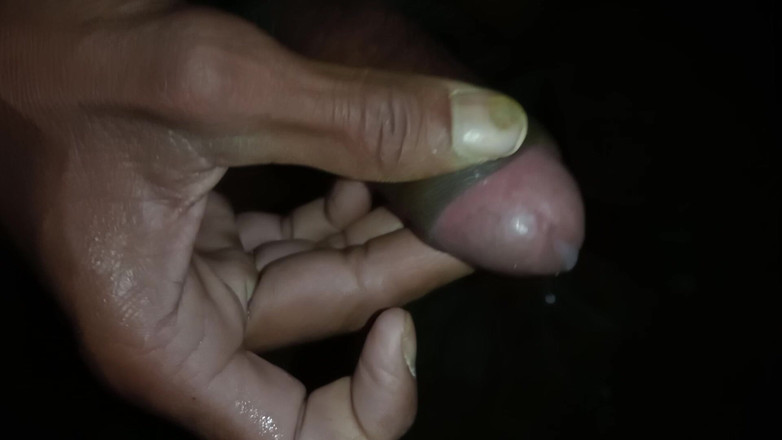 vijay Yadav: Товста дезі з довжиною 9 дюймів мастурбує