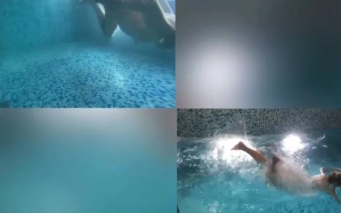 Skinny_lady69: Training Breath in Pool