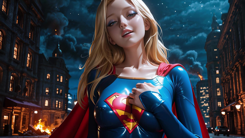 Short Love AI: Heroine's Sacrifice - Saving the City with Her Tight Pussy - 3D Ai...