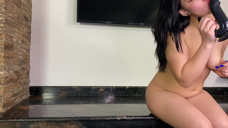 SassyTiff: Dildo play cum and squirt
