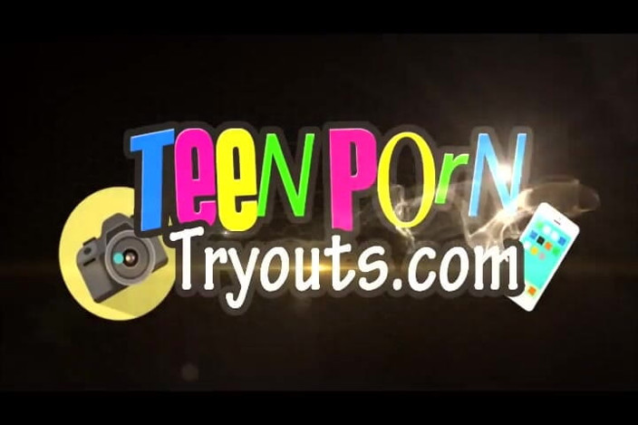 Teen Porn Tryouts: Teen sucking his cock in POV