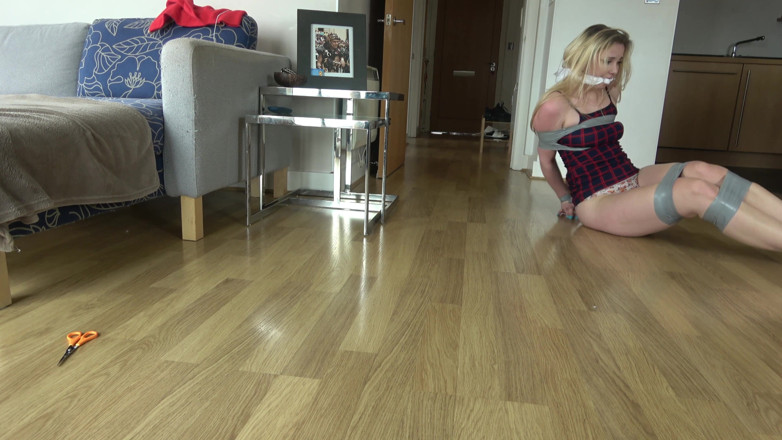 Latina Fetish: Lil Missy's Tape Torment: Bound and Muffled by a Variety...