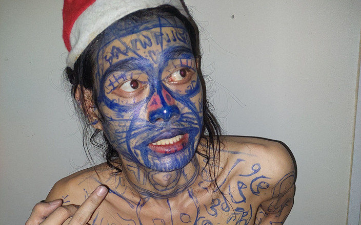 Clown likes to play with colors: Clovn amuzant