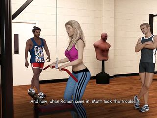 Dirty GamesXxX: Mad turn: husband and wife in a gym - ep. 4