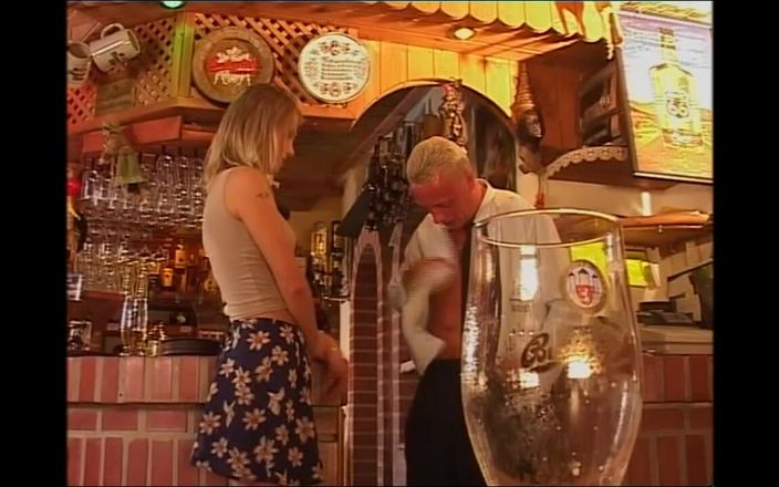 Muschi movie official: Beautiful Sexy Blonde Feels Like Fucking in the Restaurant