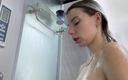 Viky one: Anal Caresses with a Dildo in the Shower From Vik1one