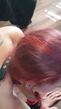 The Slave Luci Has Sprayed the Whole Place on Me - Now She Can Clean
