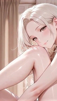From Office Chic to Bedroom Laziness a Blonde & Silver-haired Visual Feast