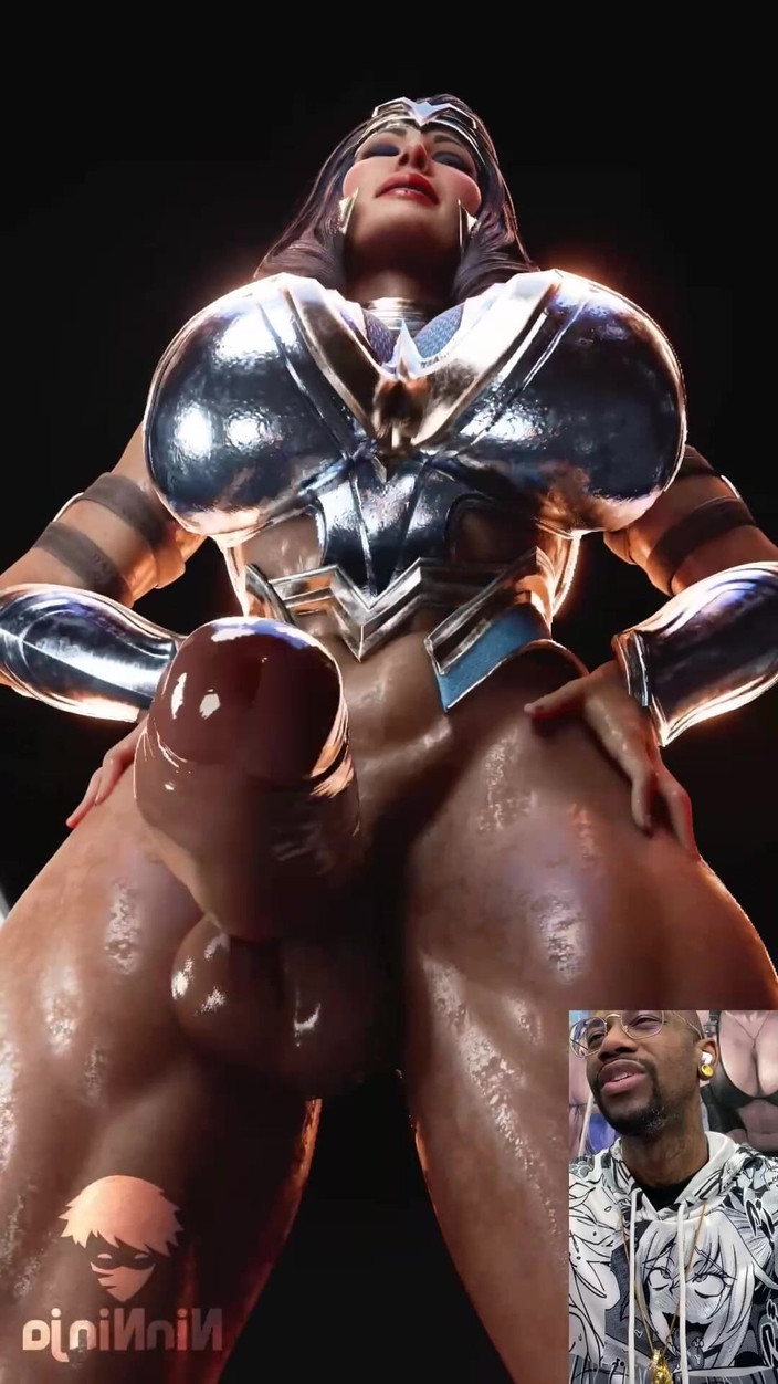 L6RD7BLU3 FUTA: トランスジェンダーの自分が彼女の精液チンポをしゃぶる、太ももファック、ワンダーウーマンのチンポの揺れ、コンピレーション