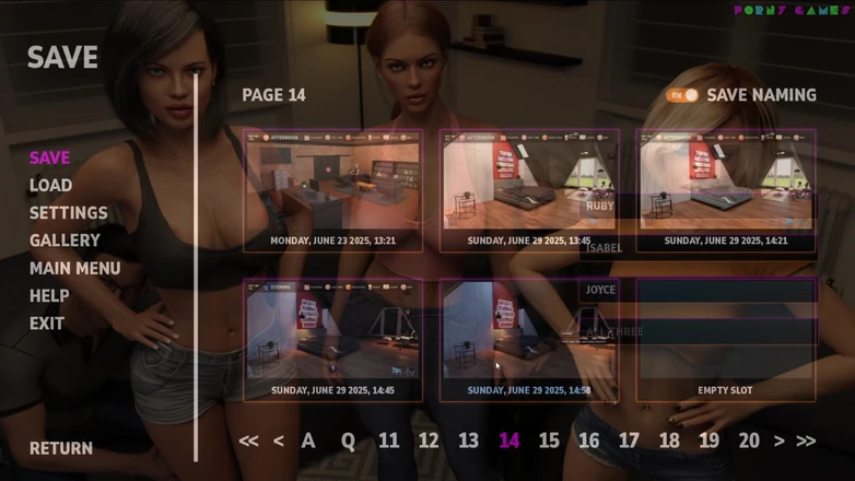 Porny Games: Midnight Paradise by Lewdlab - the End of the Story, Sex...