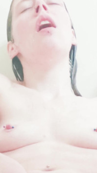 Petite Skinny Girl Shower Bate. Cuming and Orgasms with Toothbrush, Dildo, Shower Head and Fingers!!