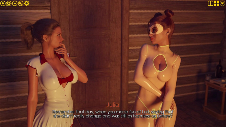 3D Cartoon Porn: My Pleasure 28 - Julian's Halloween Fun with Julia &amp; Daphne in Haunted...