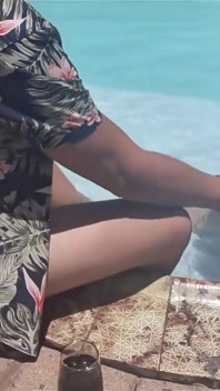 Random Guy Vacation Pool Blowjob