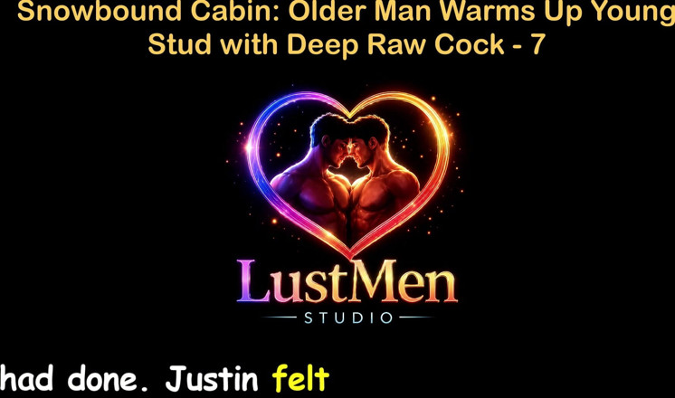 LustMen: English Audio Gay Sex Story - Snowbound Cabin: Older Man Warms...