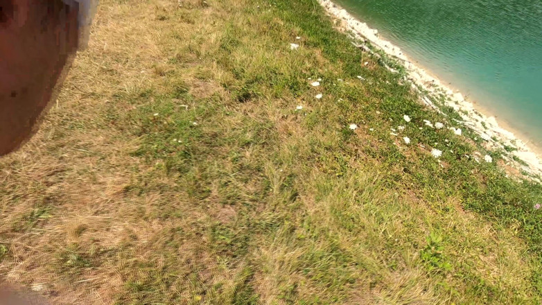 Matthew Fox Be: Submissive twink get fucked bareback near a lake