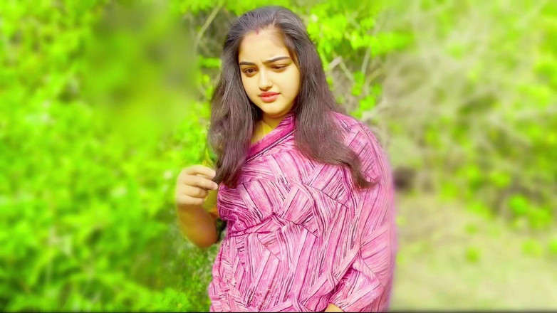 Your_aisha: 정글에서 섹스하는 인도 인도 마을 Padosi Bhabhi, 그녀의 쪼이는 보지를 처음으로 따먹어