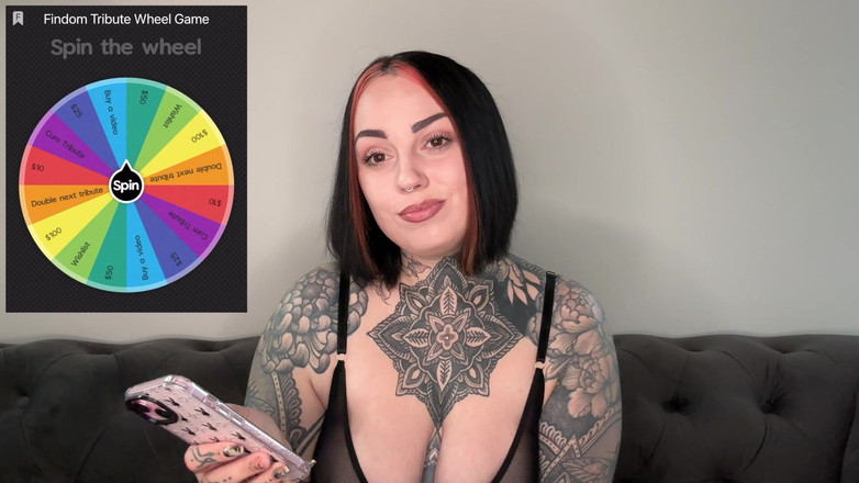 Miss Valentina: Findom致敬车轮游戏