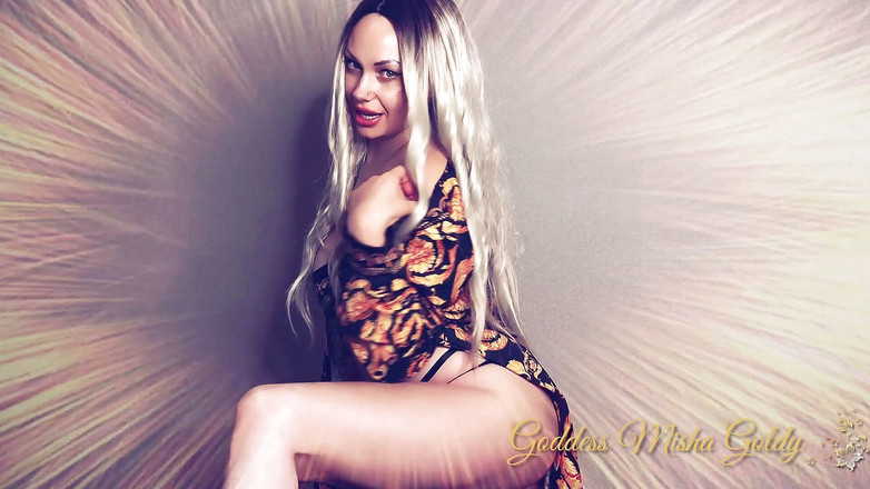 Goddess Misha Goldy: Hipmeryzujące upokorzenie! Uwielbiam rujnować cię psychicznie! Pieprzyć cię, głupio opóźniać!