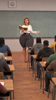 Mrs. Keagan: After Class Dick Down.