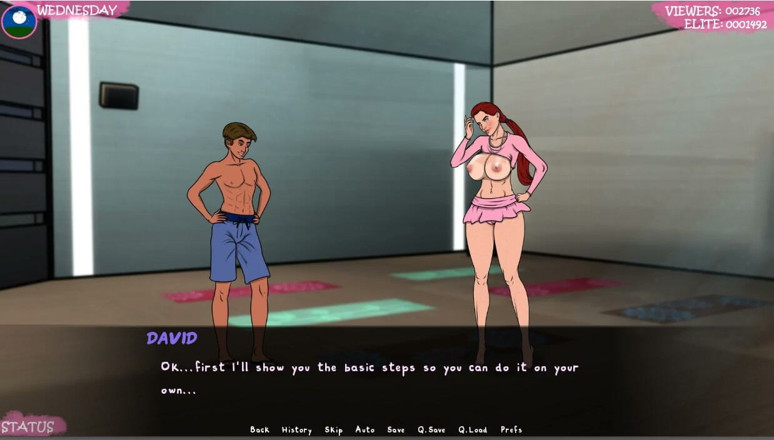 XXX Games Bunk: Spor salonunda üstsüz ve açık kıyafetlerle seksi egzersiz
