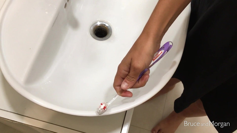 Bruce-and-Morgan: Teeth Brushing with Pee
