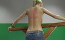 Spanking Server: Cynthia bare back peitsche 2210