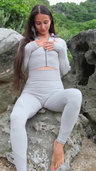 Risky Public Solo Masturbation with Fisting and Squirting