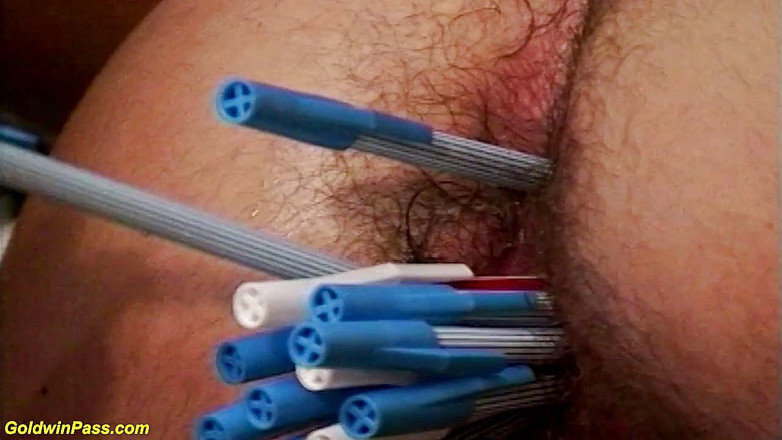 Goldwin pass: Hluboké anální šukání chlupatého zadku nevlastní sestry